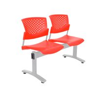 Banqueta De Espera Butterfly Eg 2 Asientos Rojo Ofideas