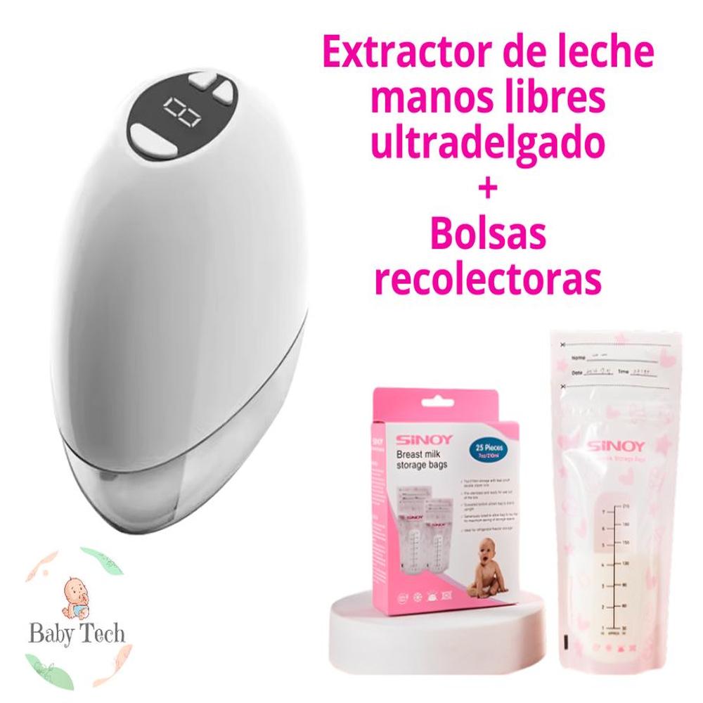 Extractor de Leche Manos LIbres Ultradelgado Bolsas