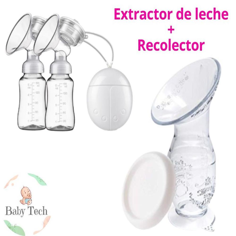 Extractor de Leche Eléctrico Doble  Recolector de leche