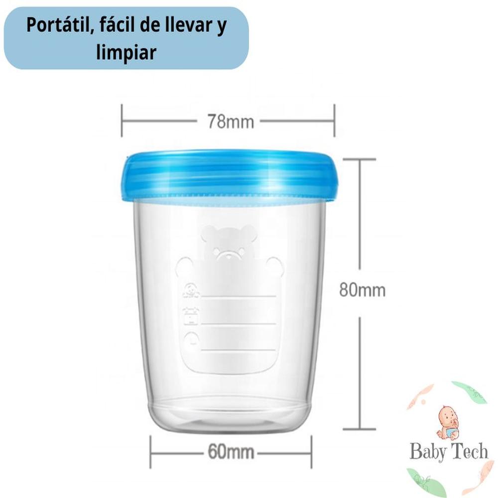 Vasos almacenadores de leche materna Unidad