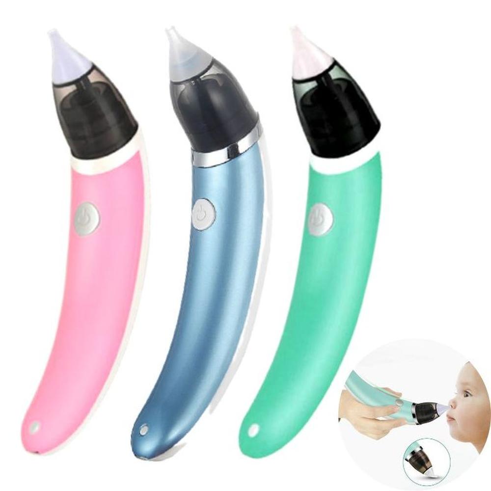 Aspirador o succionador nasal eléctrico bebe y niños AZUL