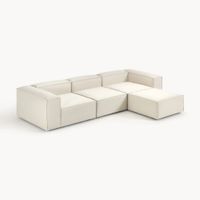 Sofá Premium de lujo Dakota White Gris Rinnovati