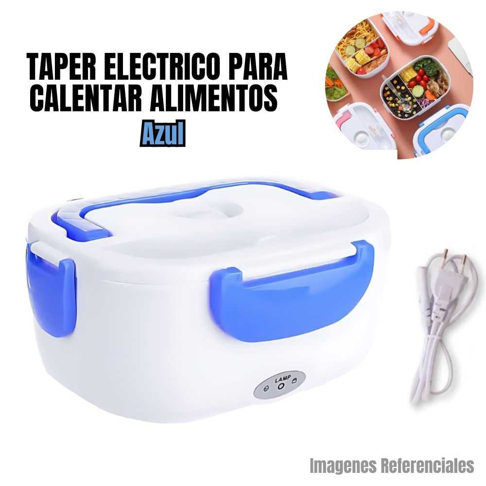 Taper Electrico para Calentar Alimentos - Azul