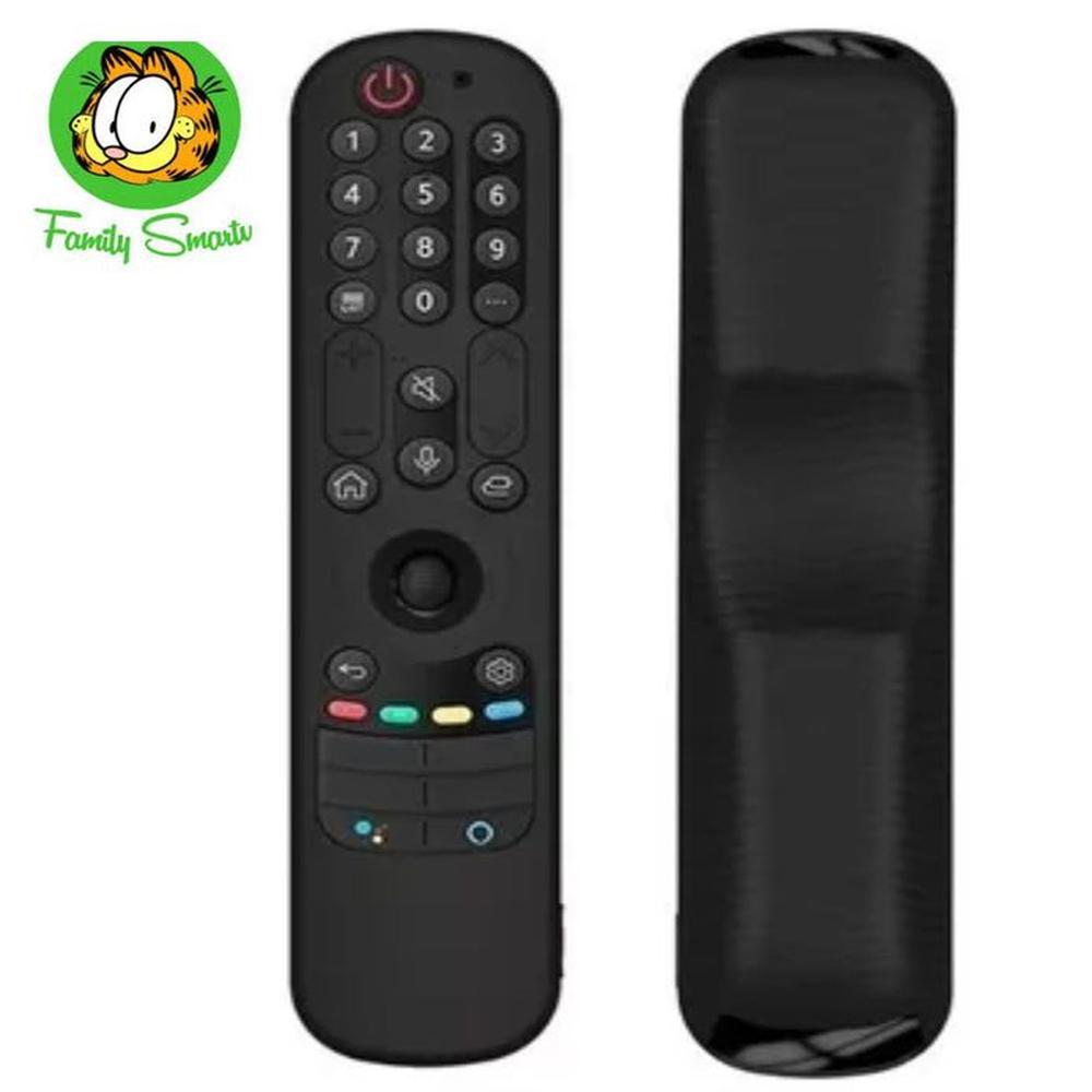 Funda Control LG Magic 2021 Protector Anticaída/ Negra
