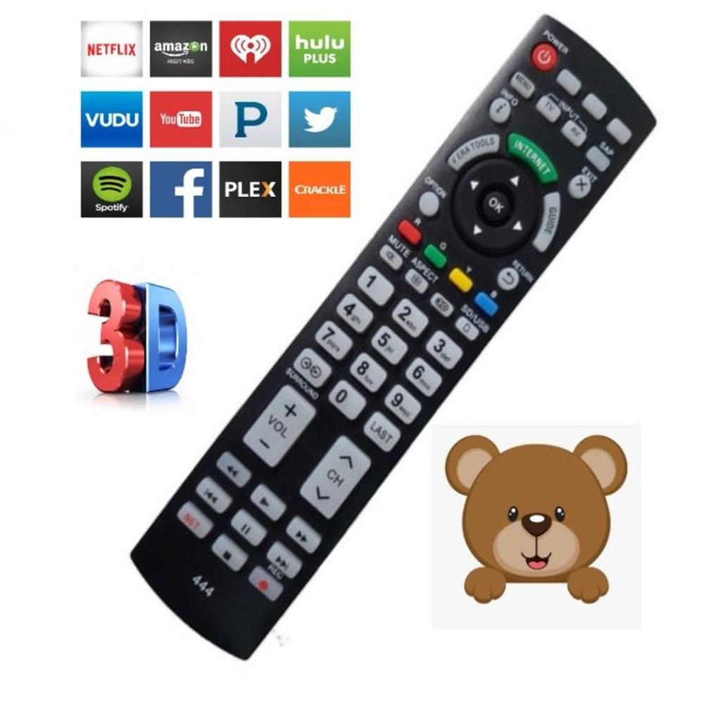 Control Remoto Genérico Panasonic para Tv Smart 3D Nuevo