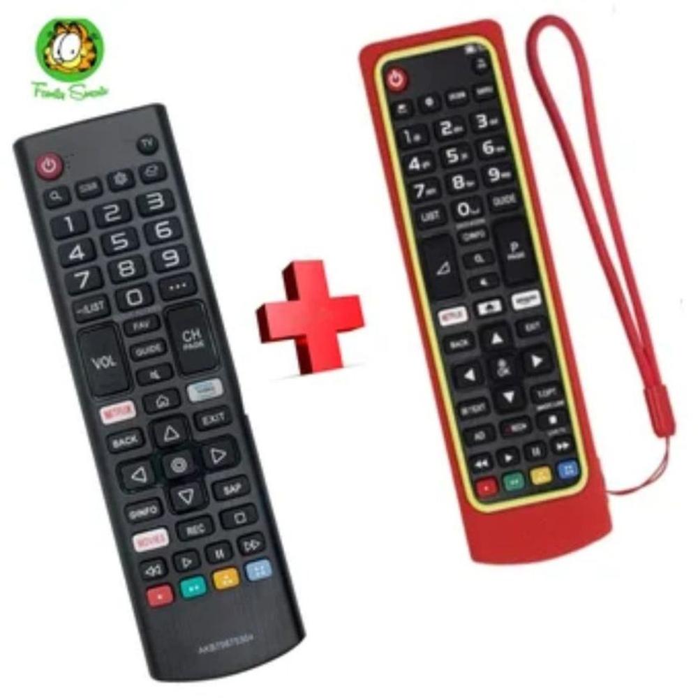 Control Remoto para Lg Smart tv Funda Roja
