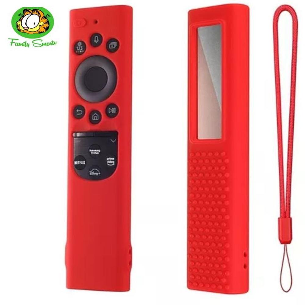 Funda de silicona Control Samsung One Remote 2022 Solar - ROJO
