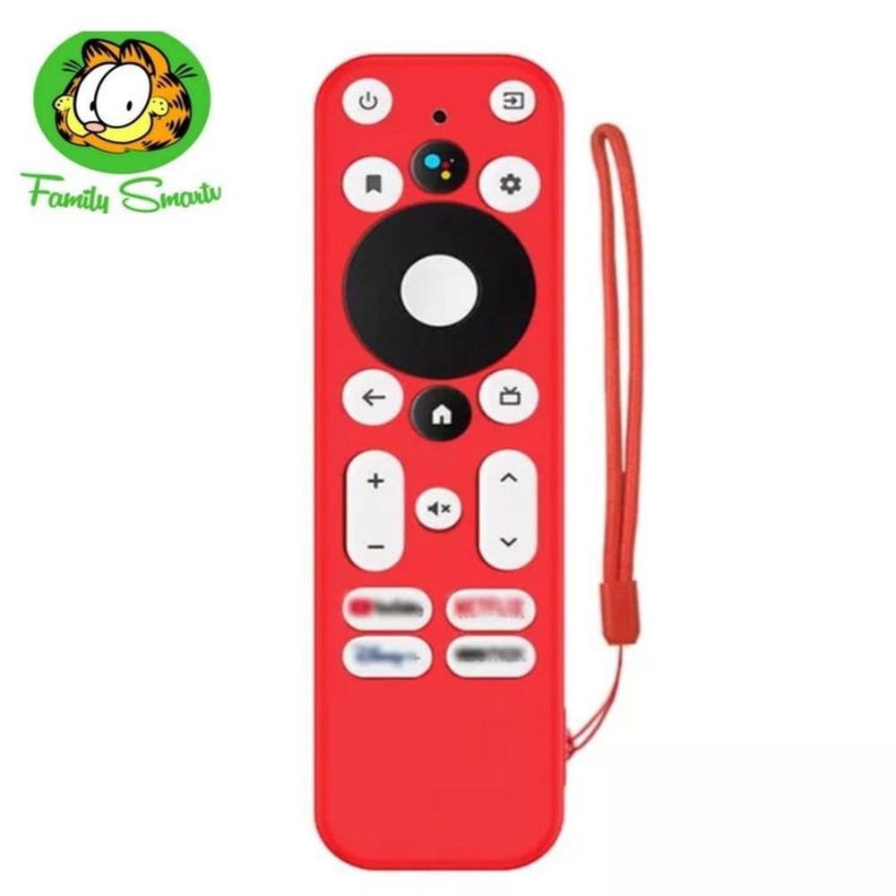 Funda para control Mecool Km2 Android Tv Box Chromecast Rojo