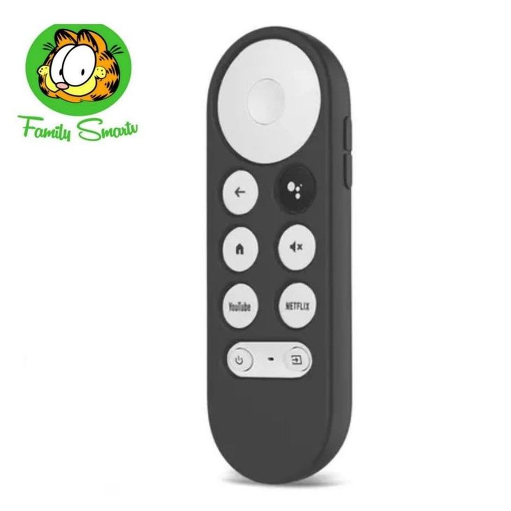 Funda Protector Silicona Control Chromecast 4 Google Tv / Negro