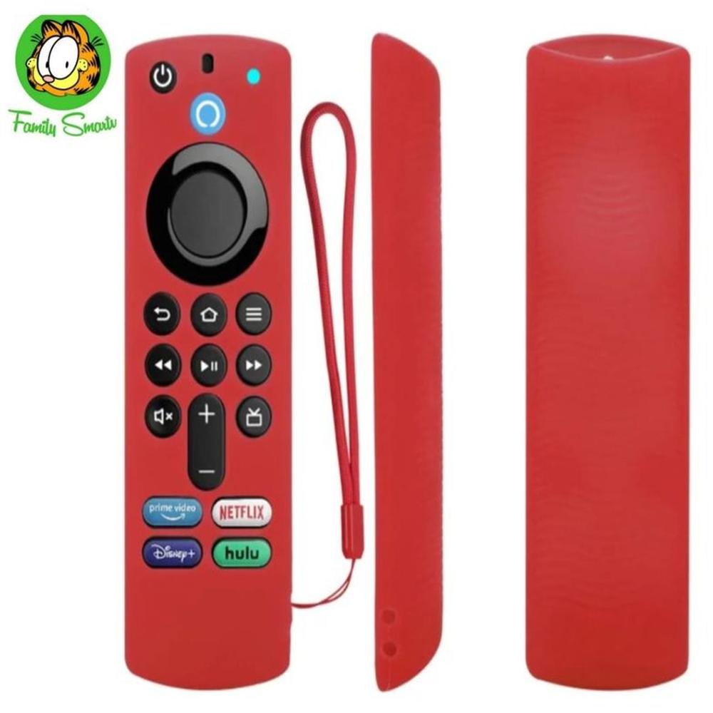 Funda de Silicona Amazon Fire Tv Stick 4K Tercera Generación - ROJO