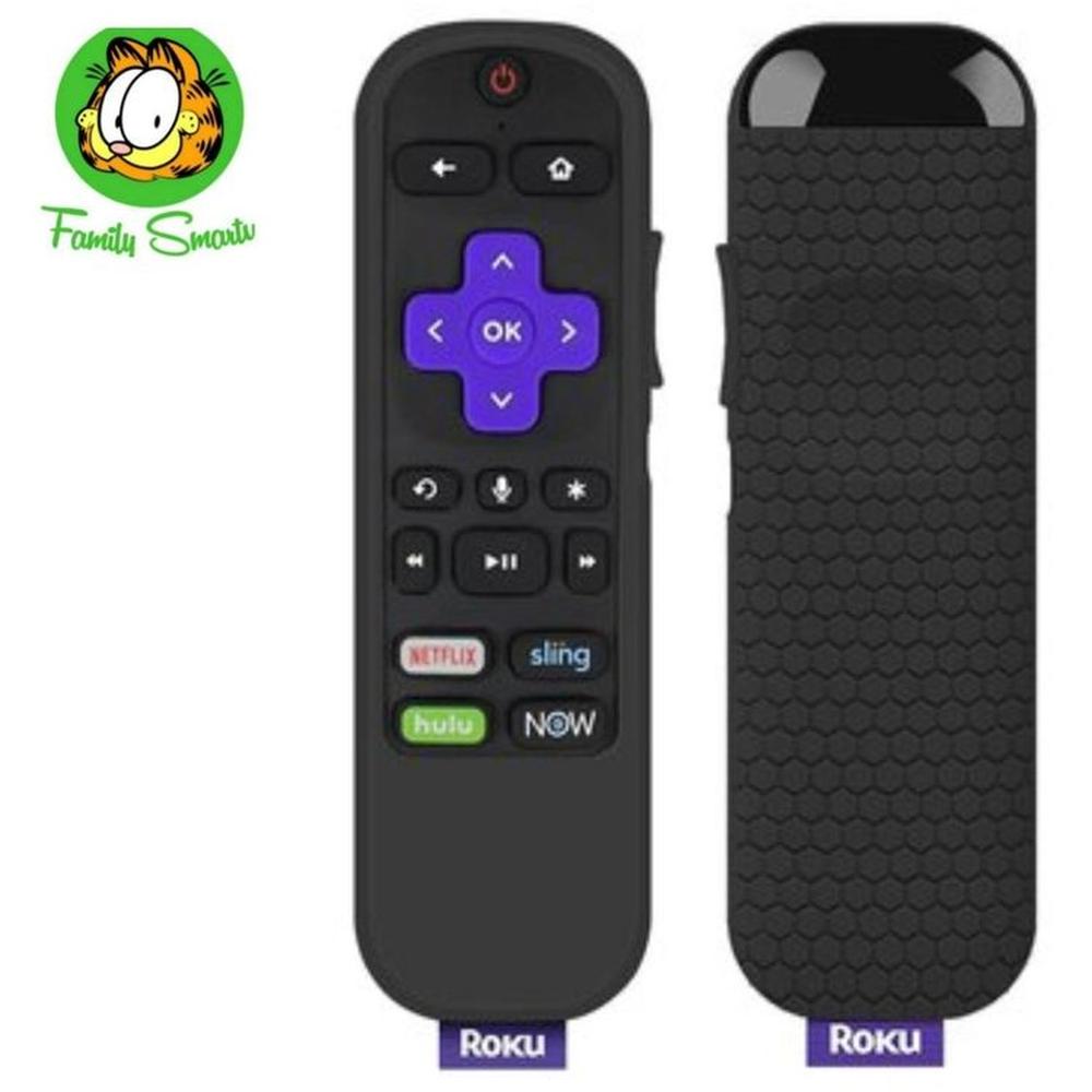 Funda Protectora De Silicona Para Tcl Roku Tv 3600r 3800 Negro