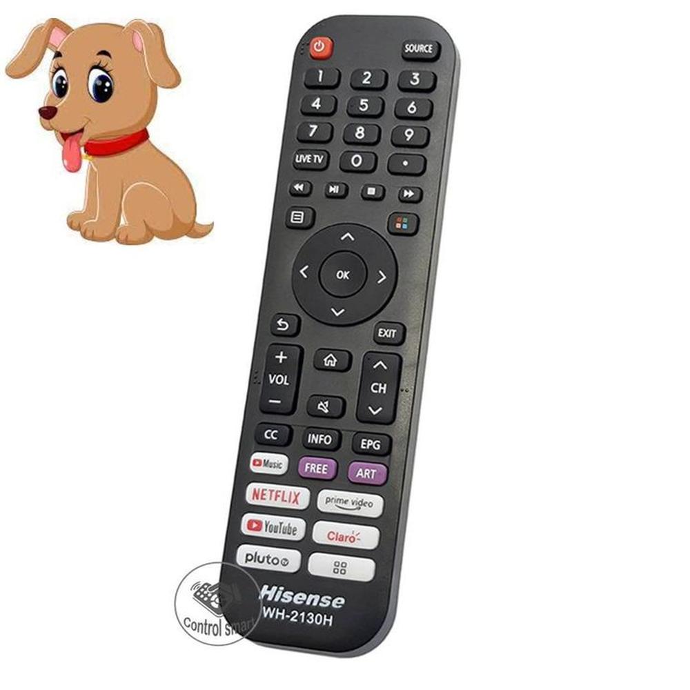 Control Remoto Para Hisense Smart Tv  Pilas