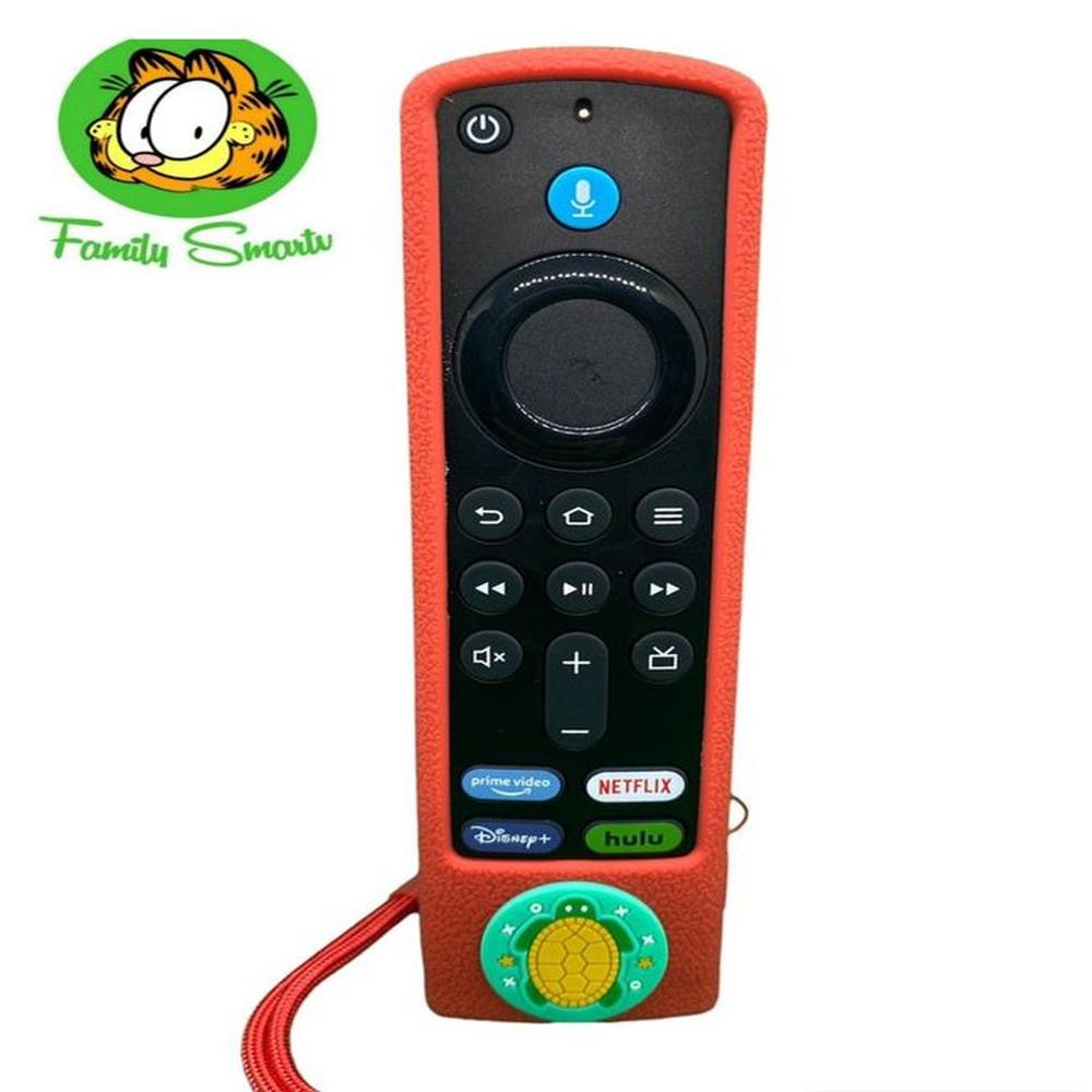 Funda Silicona Para Control Amazon Fire Tv Stick Rojo