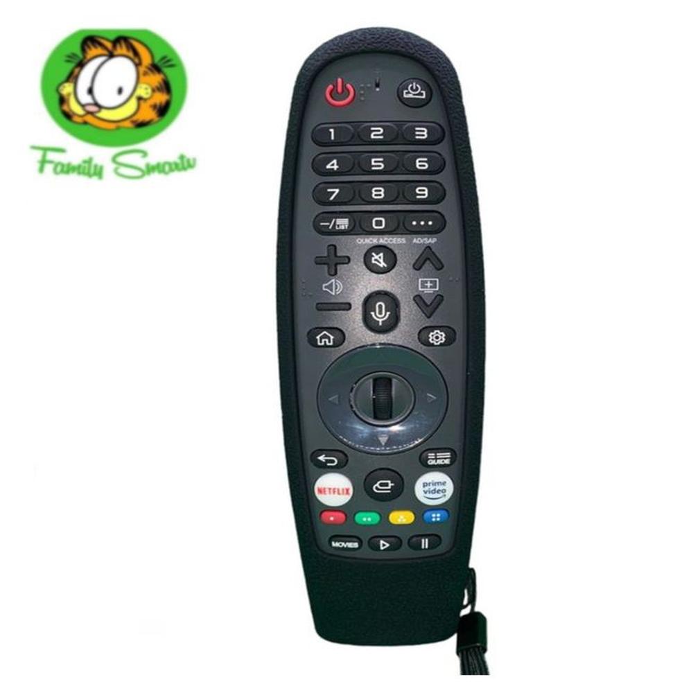 Funda de silicona para Control remoto Nooz smart tv  Negro abierta