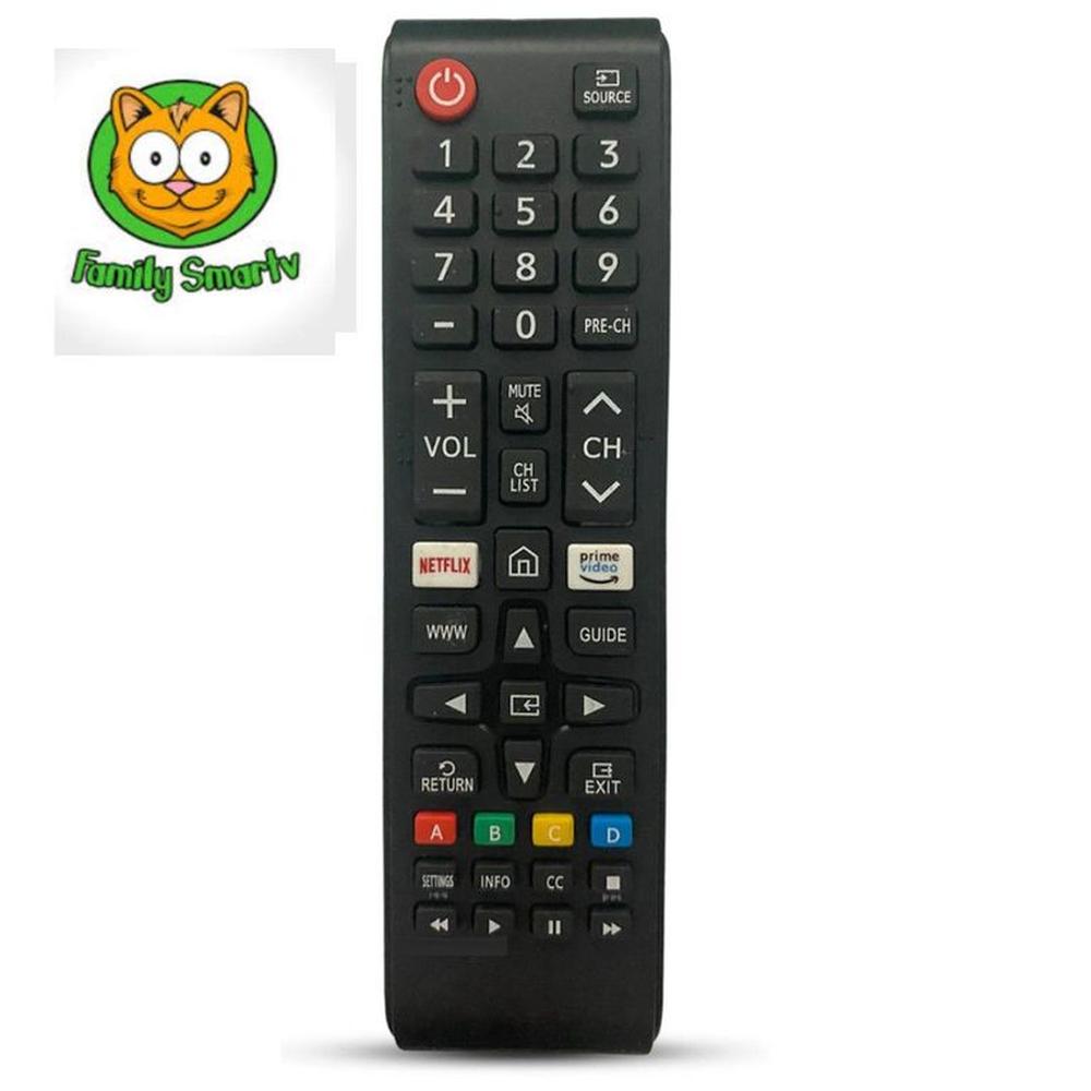 Control Remoto Para tv Samsung Smart Botón Amazon Prime y Netflix