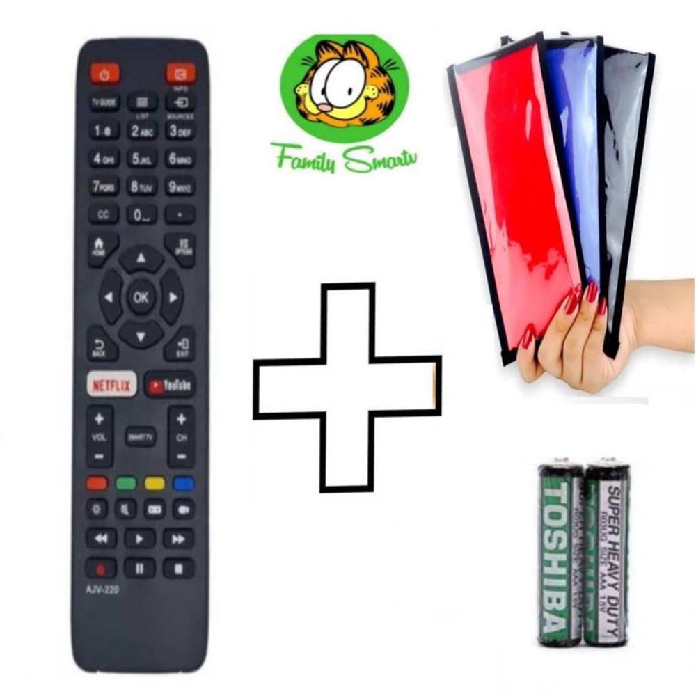 Control Remoto Genérico  Aoc Smart Tv Modelo 32s5970  + Funda