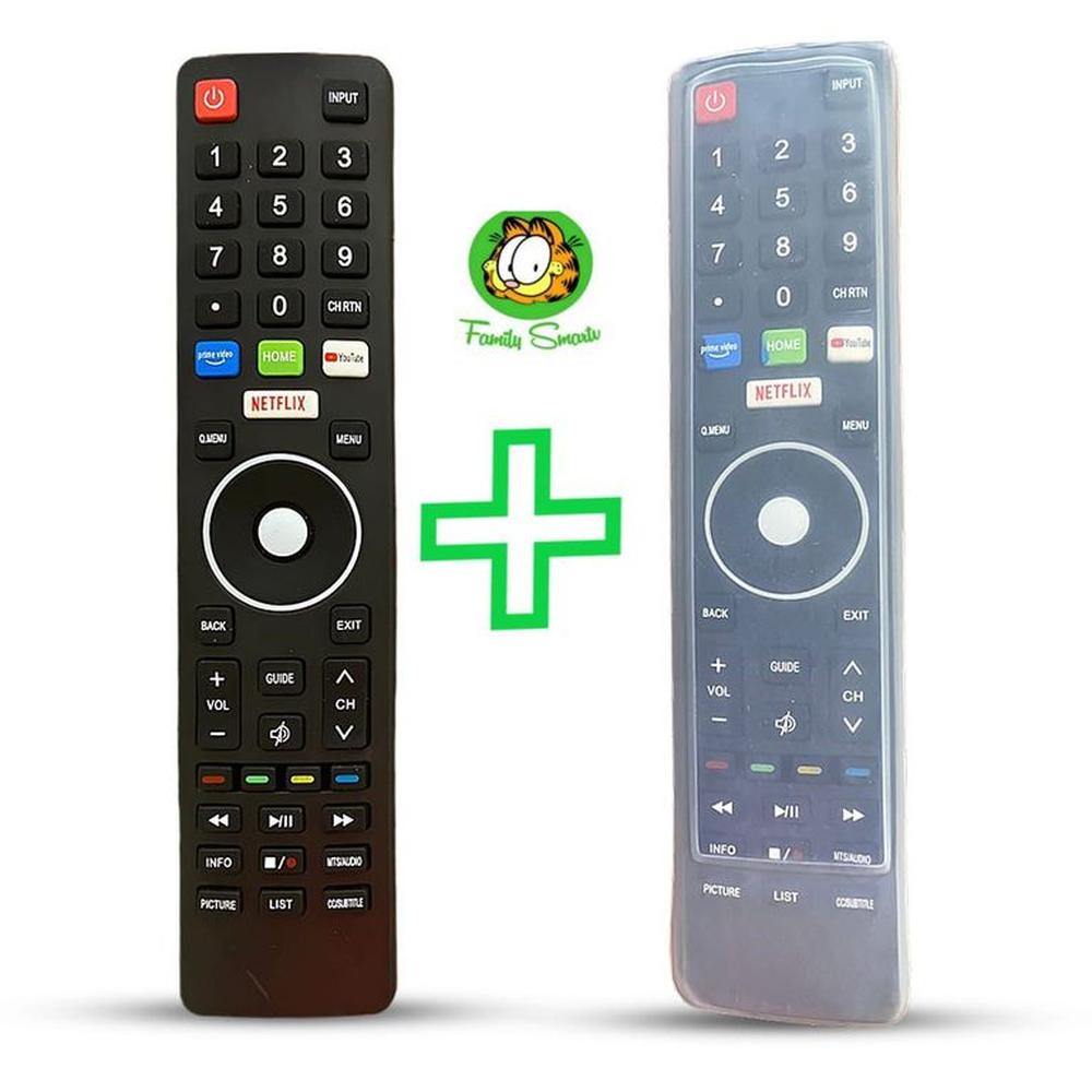 Control Remoto Smart Miray Modelo MS32-K501 Funda Silicona Suave