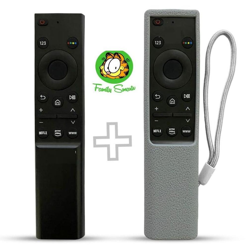 Control Remoto Para Tv Samsung Smart Qled 4k Funda Plomo
