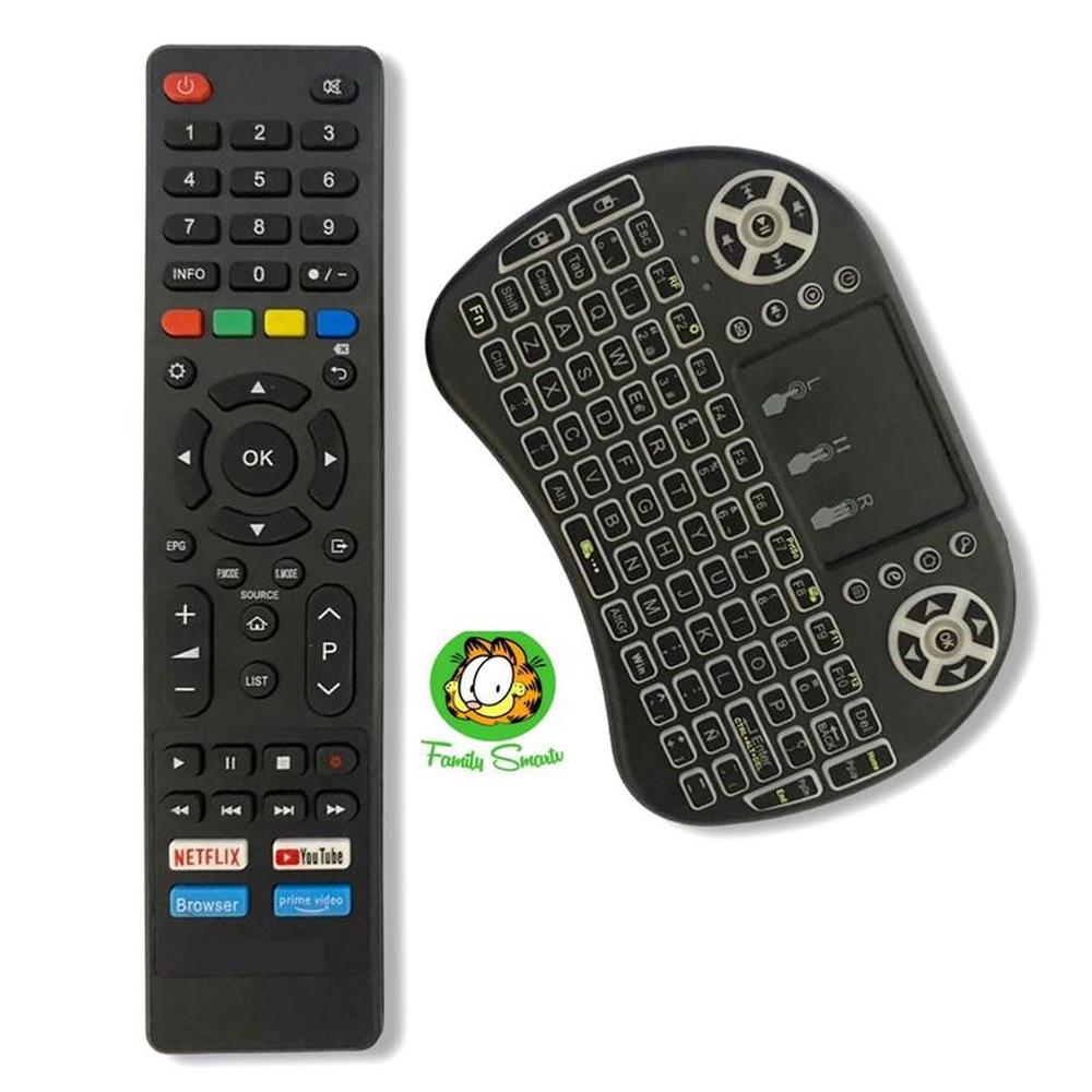 Control remoto Hyundai Smart Android tv  Mini Teclado