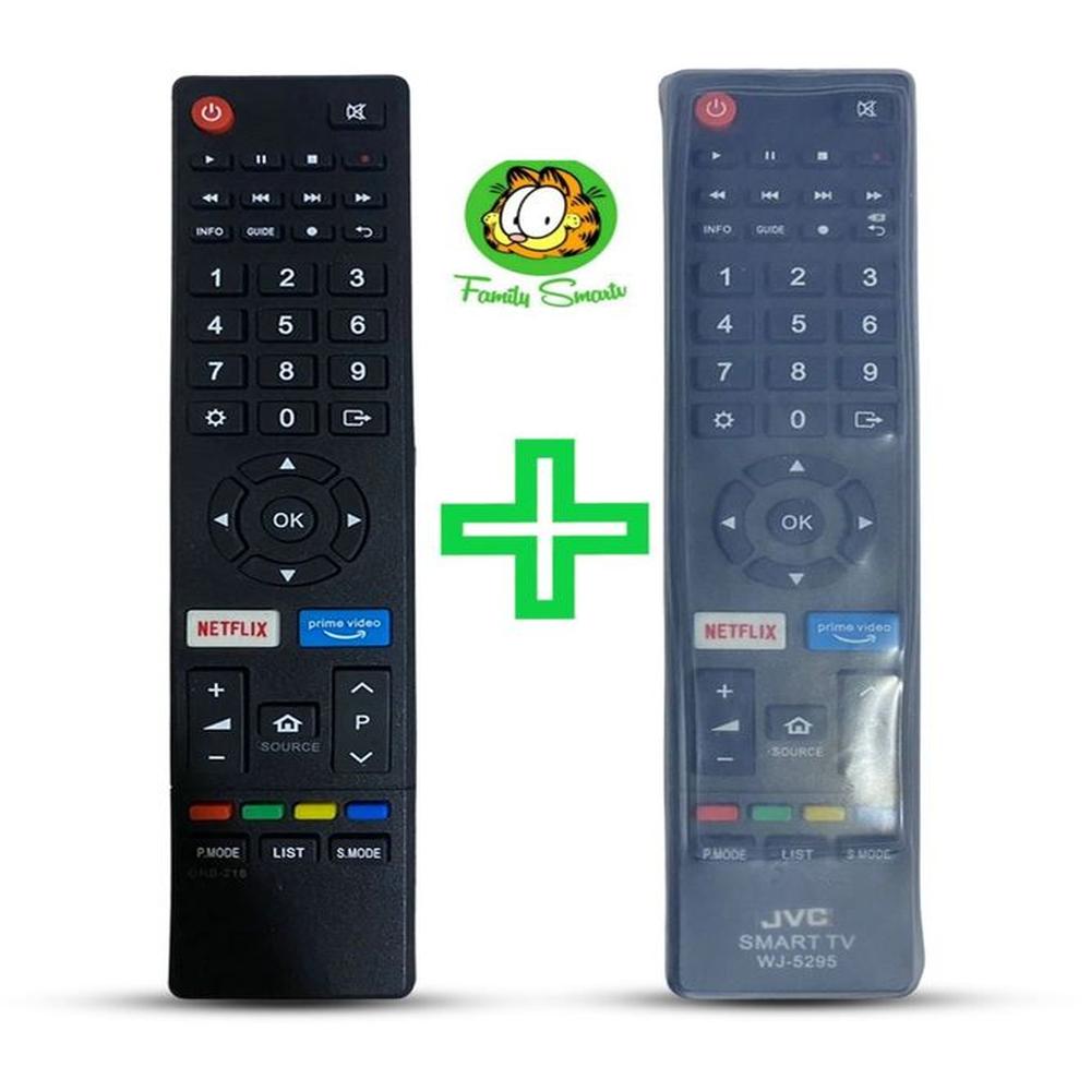 Control Remoto Tv Jvc Smart Tv Rm-c3354 Funda de Silicona Suave