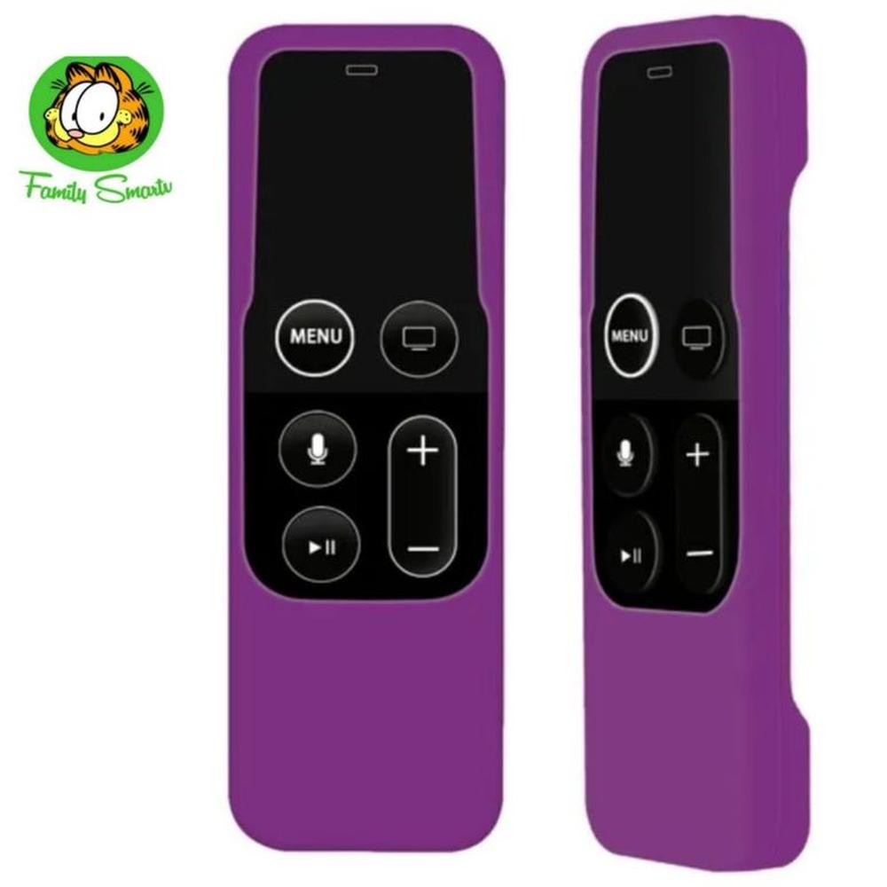 Funda para control remoto para Apple TV4 de 5ª y 4ª generaciónPurpura