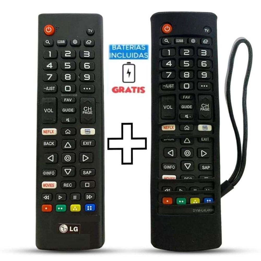 Control Remoto Para tv lg Smart 4k Modo futbol  Funda Negra