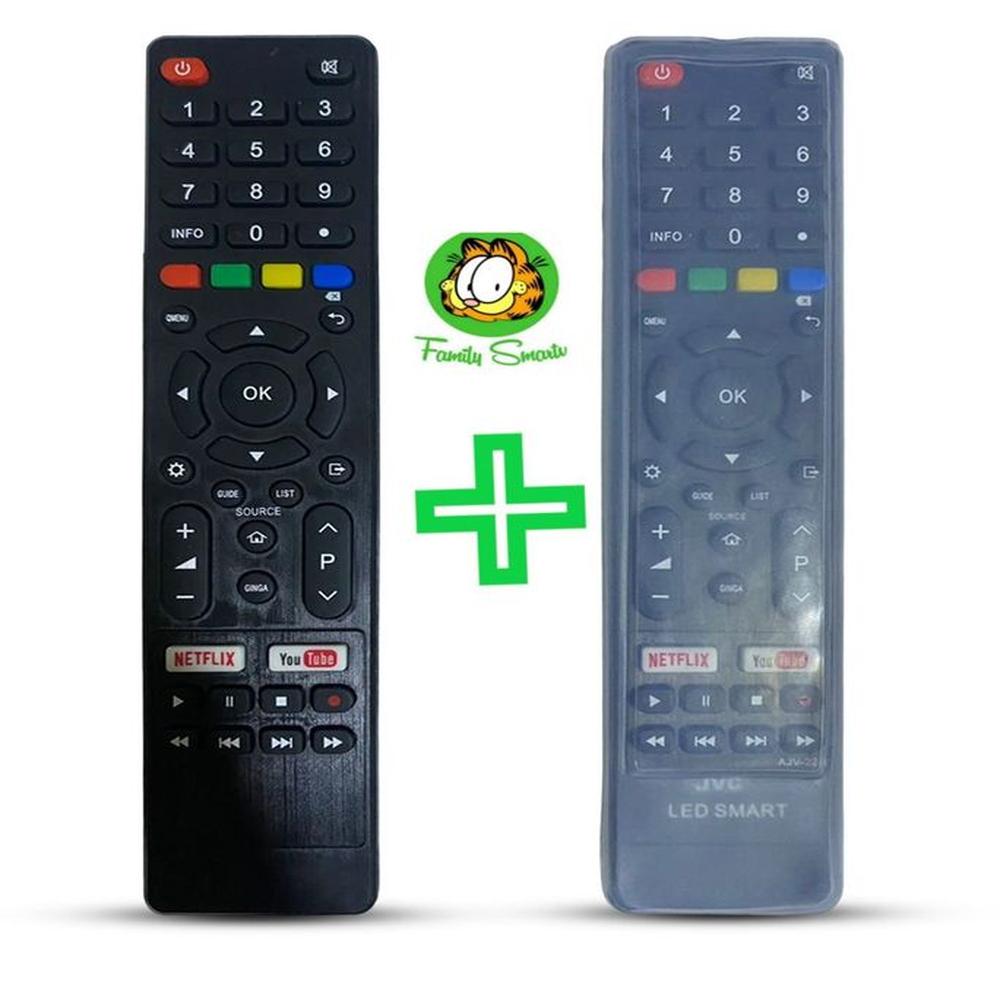 Control Remoto Tv Smart Jvc Funda de Silicona Suave