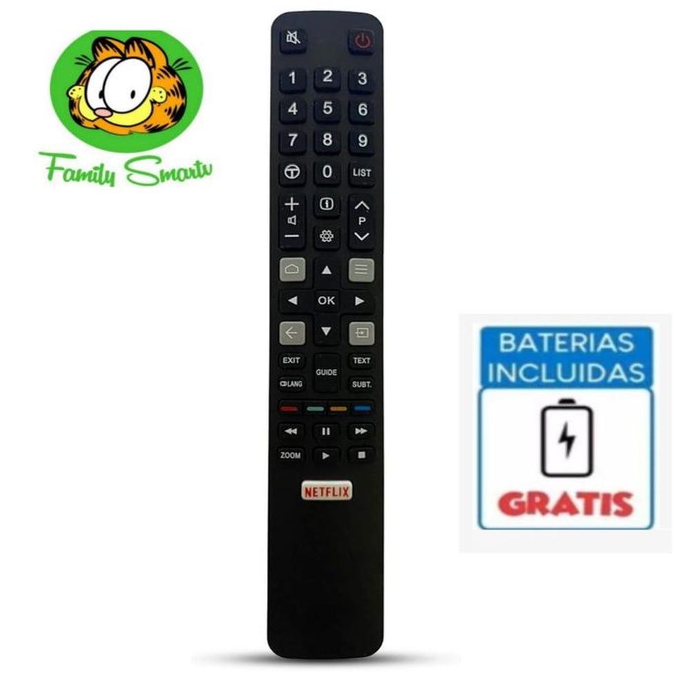 Control remoto de para TV inteligente TCL  RC802N  Pilas