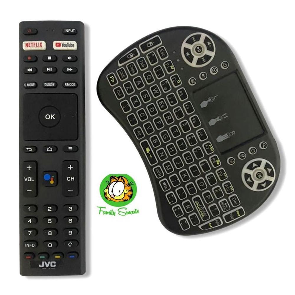 Control Remoto Para Tv Jvc Lt-58kb618  Mini Teclado
