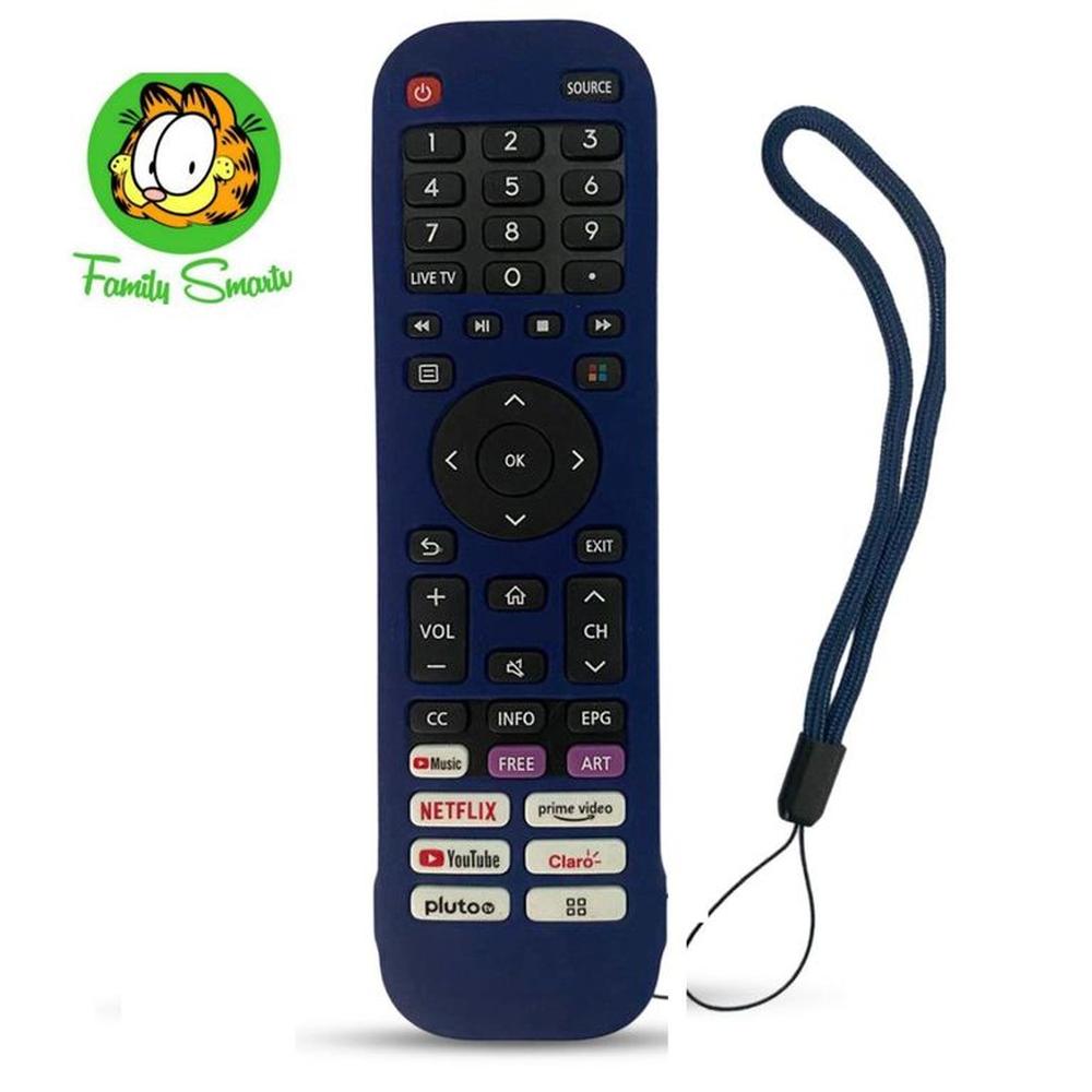 Funda para control remoto Smart Hisense EN2I30H  Azul Marino