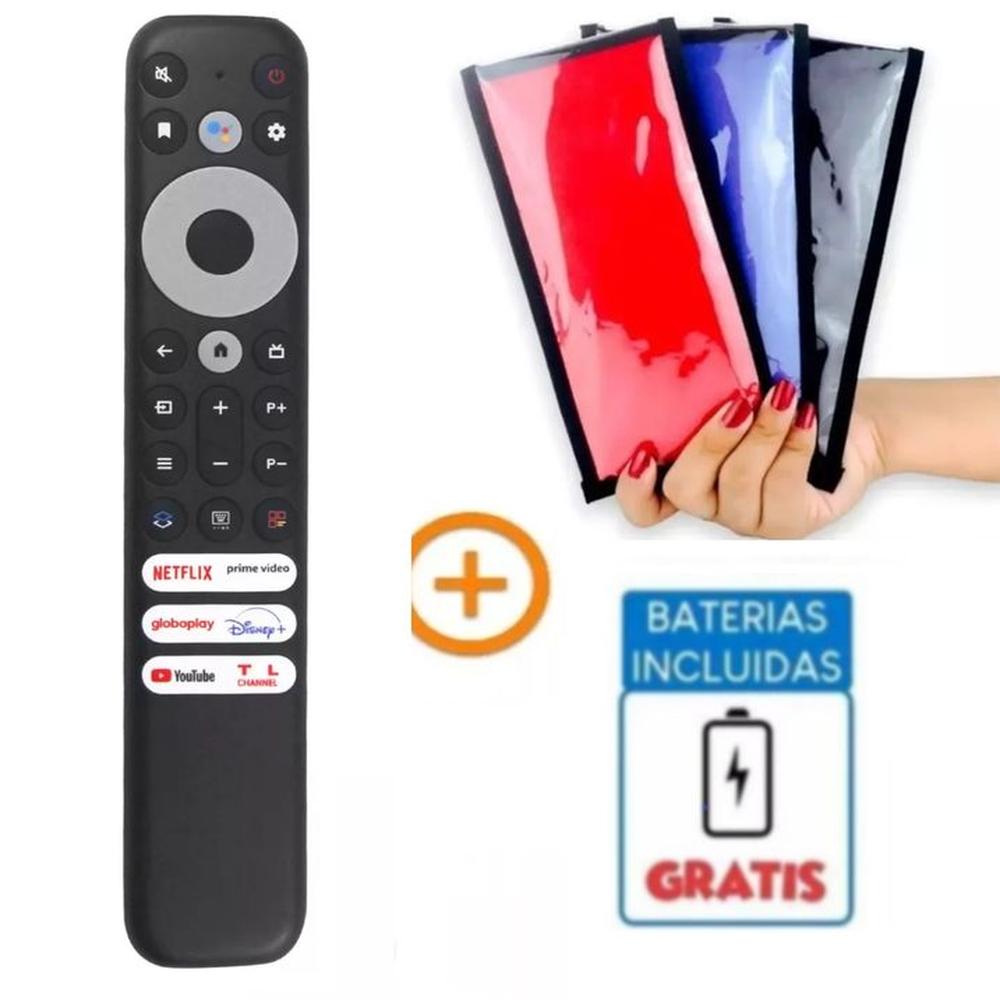 Control remoto de para TV inteligente TCL RC902V Funda