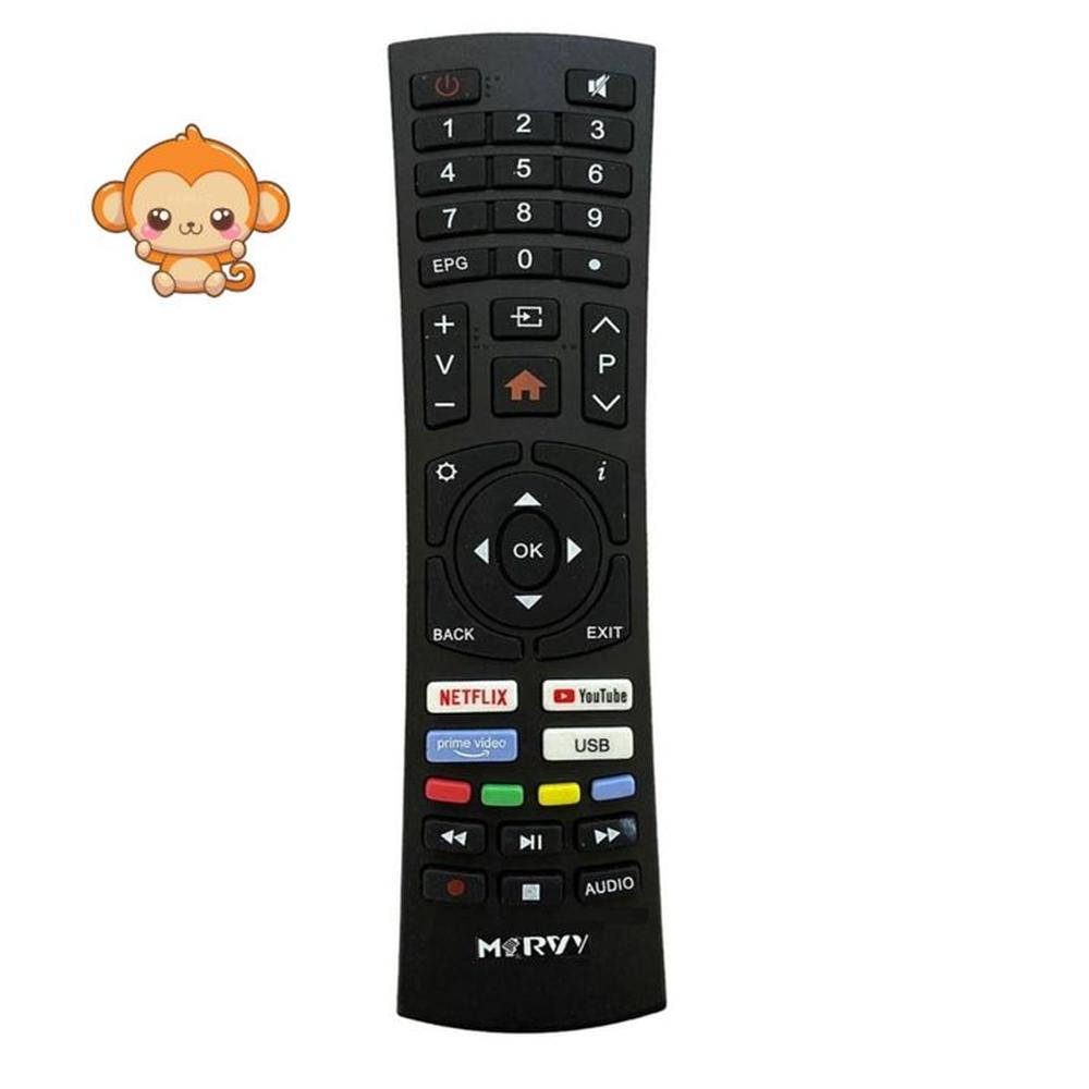 Control Remoto Para Tv Smart Miray Con AmazonNetflix directo  Pilas
