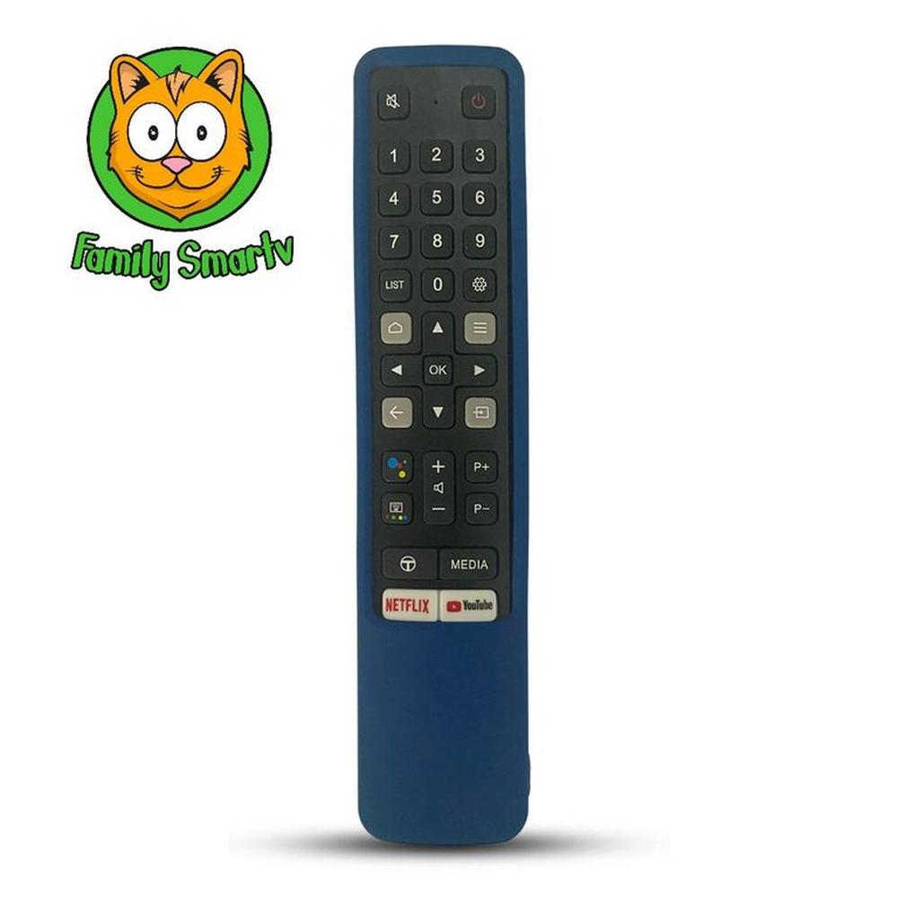 Funda Para Control Remoto Tcl ModeloRC901V Smart tv  Azul