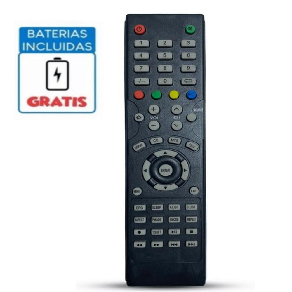 Control remoto kioto para smart tv led  Pilas