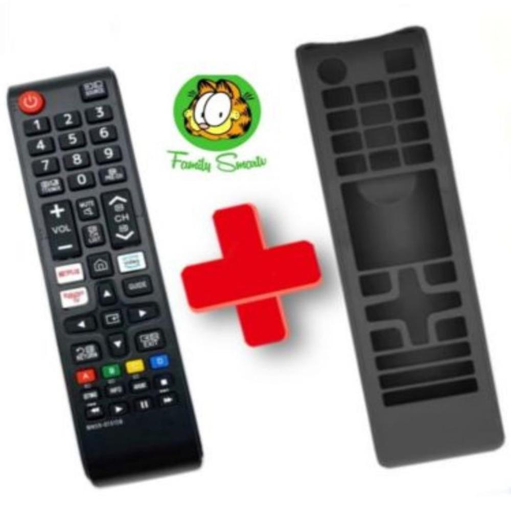 Control Remoto Para tv Samsung Smart Botón Netflix Amazon  funda