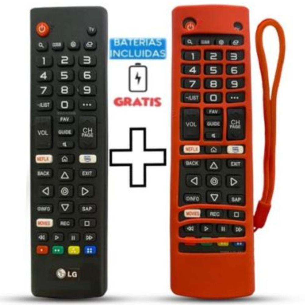 Control Remoto Para tv lg Smart 4k Modo futbol  Funda Rojo