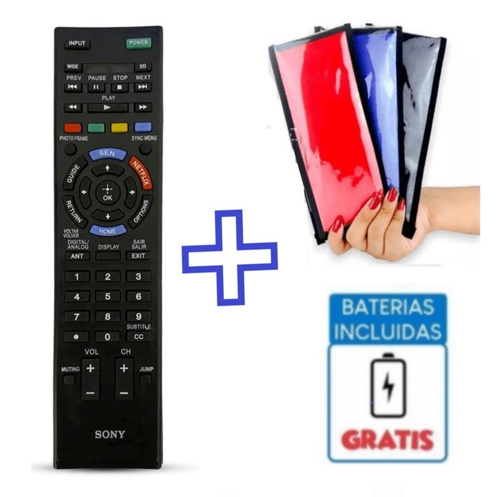 Control Remoto Genérico Sony Para Smart Tv Bravia 3D  Funda