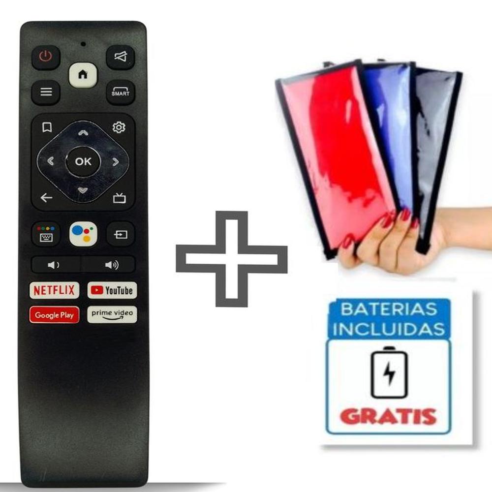 Control Remoto Compatible Para Tv Blackline Smart 4k + funda