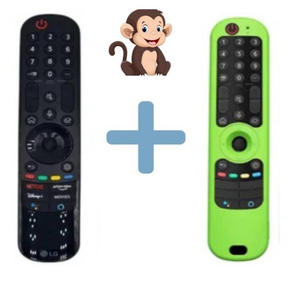 Control Remoto Lg Magic An-mr21ga Modelo 2021 + Funda Verde