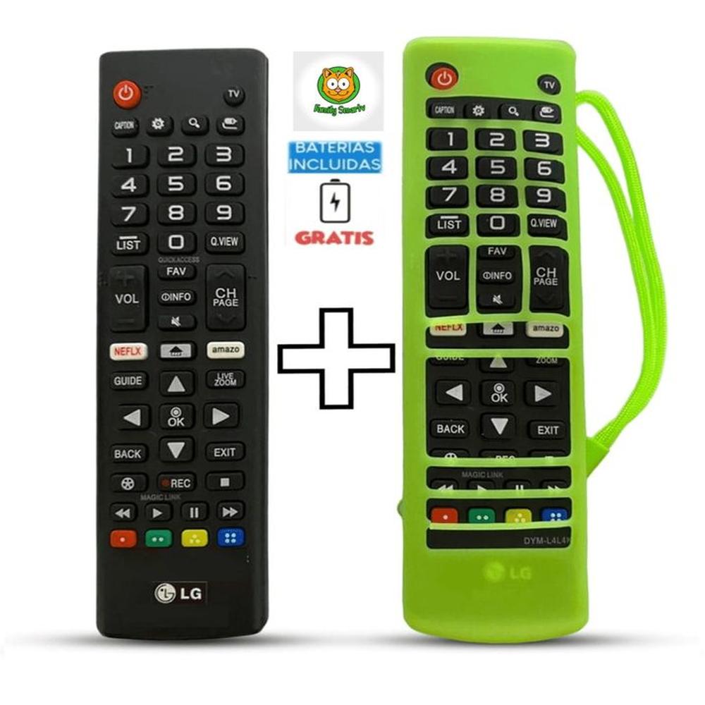 Control Remoto LG Led Smart tv 4k Funda Verde