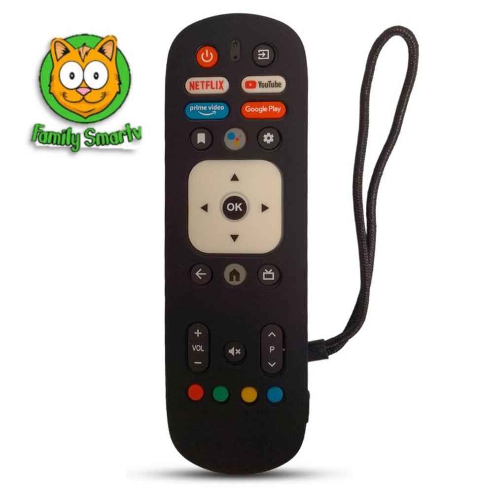 Funda para Control Remoto para Jvc Smart Tv RM-C3287 Negra