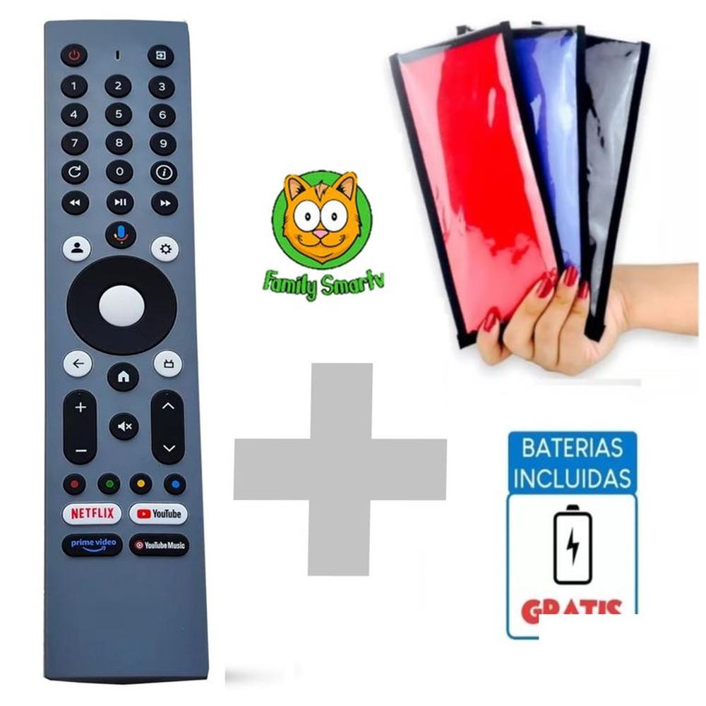 Control Remoto Generico Para Tv Jvc Smart tv Modelo Rm-c329 + Funda