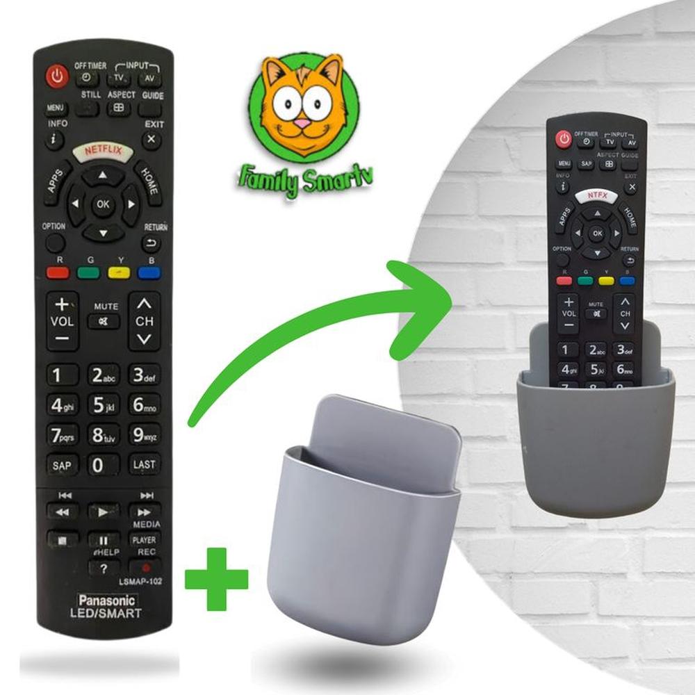 CONTROL REMOTO GENERICO PANASONIC VIERA PARA TV + Soporte Griis