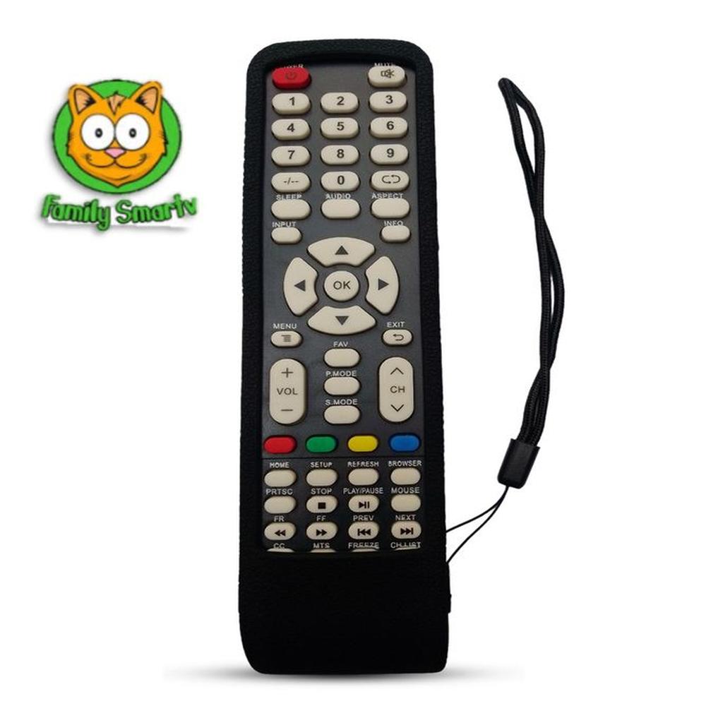Funda para Control Remoto Orange Para tv Smart  Negra