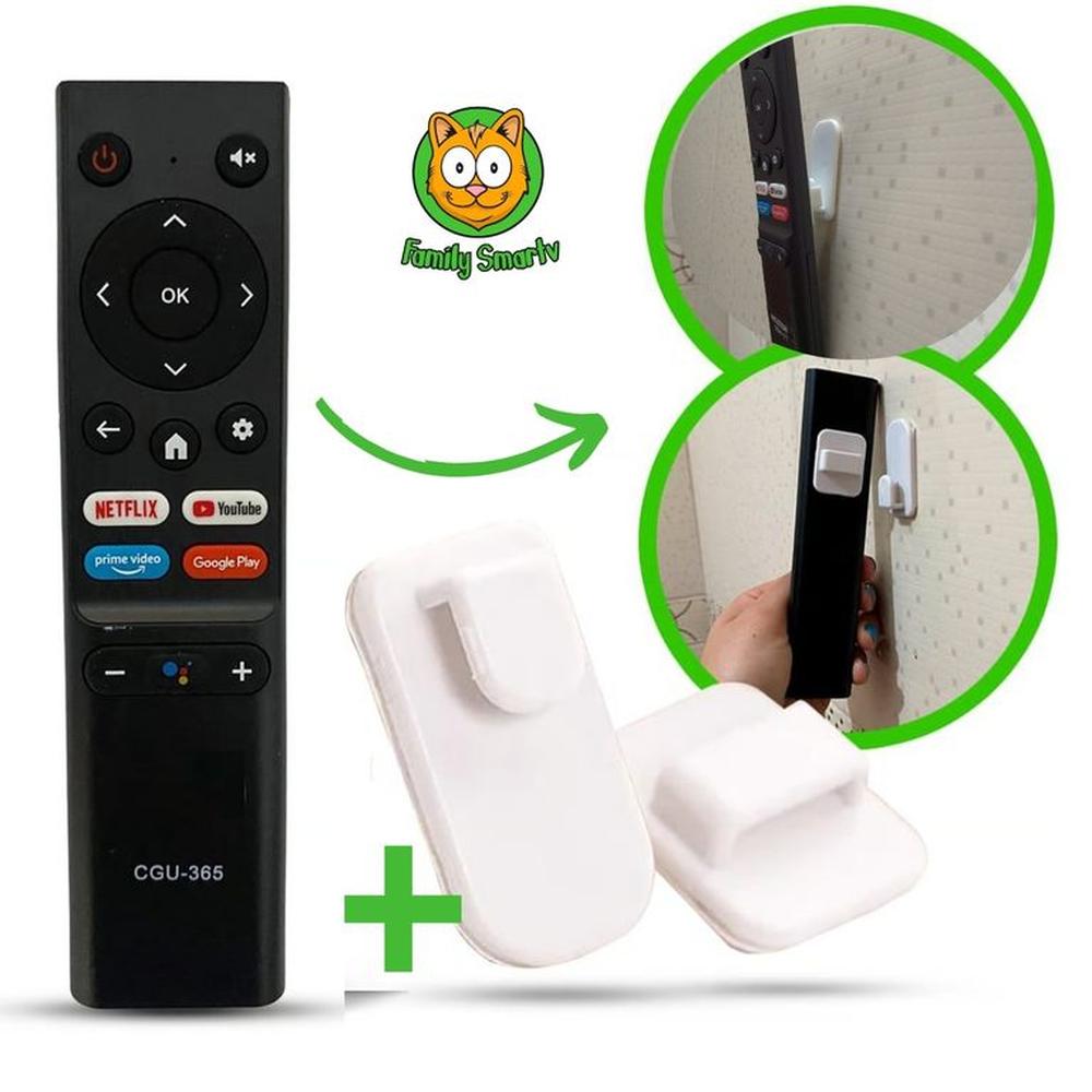 Control Remoto Para Tv Hyundai Smart 4K + Soporte
