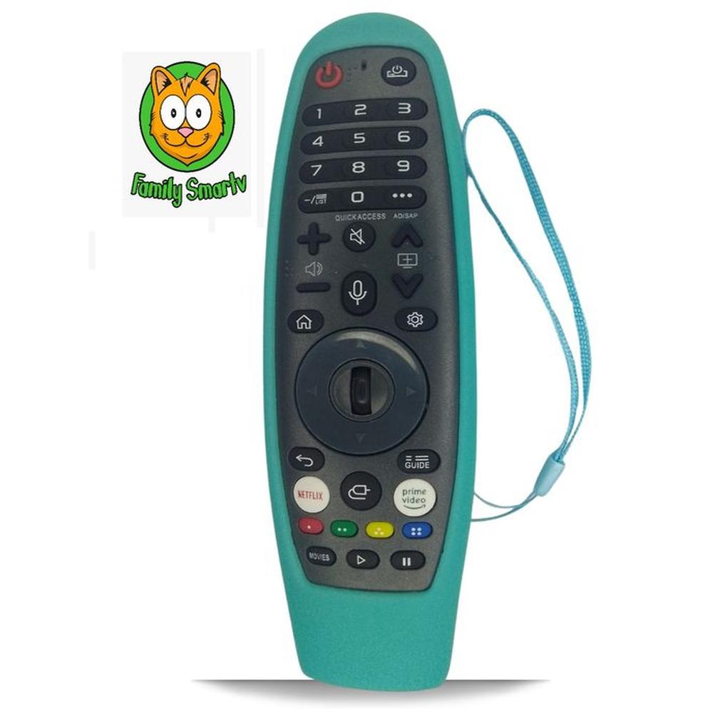 Funda para Control Magic Universal para Tv BGH Webos Turquesa