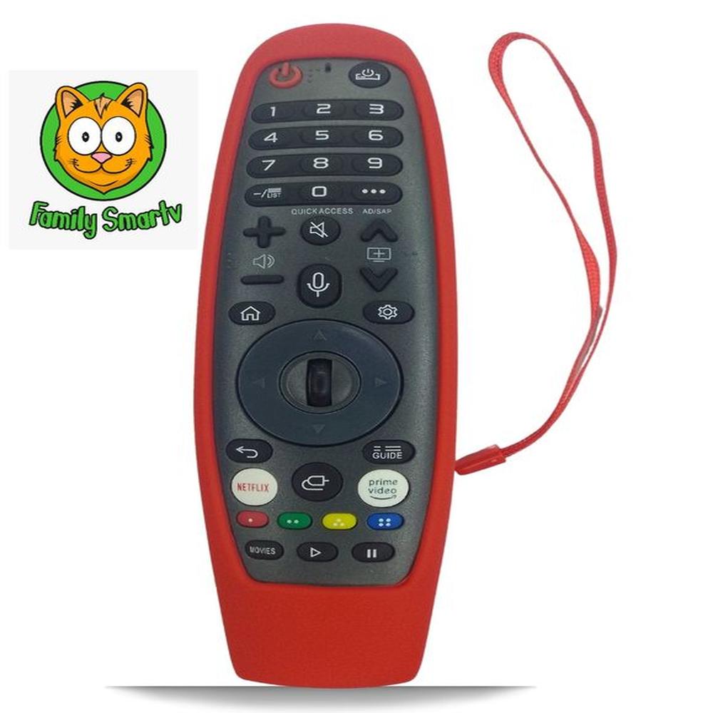 Funda para Control Magic Universal para Tv BGH Webos  Rojo