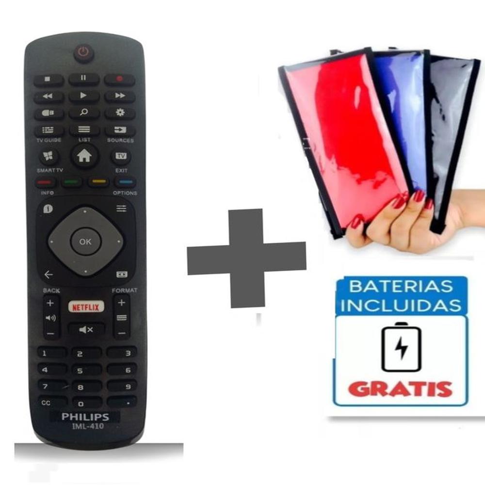 Control Remoto para philips Smartv Clasico + Funda