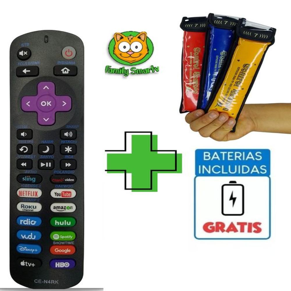 Control Remoto Para Roku Premiere Roku Express + Funda