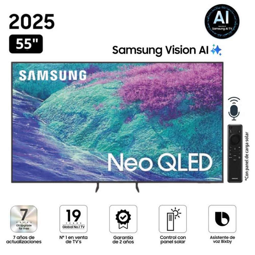 Televisor Samsung 55'' Neo QLED 4K Vision AI Smart TV QN55QN1EFAGXPE - Nuevo 2025